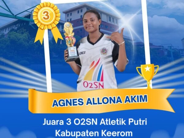 Juara 3 02SN Atletik Putri Keerom 2026 Juara 3 02SN Atletik Putri Keerom 2026